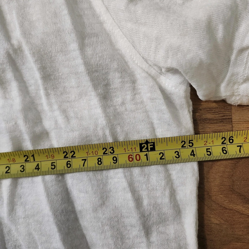 Todd Snyder Linen Pocket T-Shirt White Size XL - Picture 3 of 12